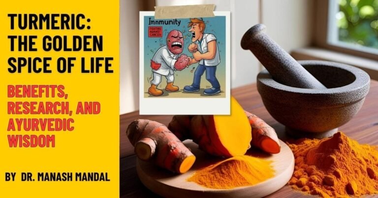 Turmeric: The Golden Spice of Life – Benefits, Research, and Ayurvedic Wisdom