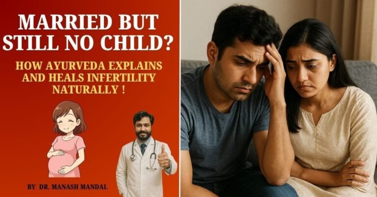 Married But Still No Child? How Ayurveda Explains and Heals Infertility Naturally !