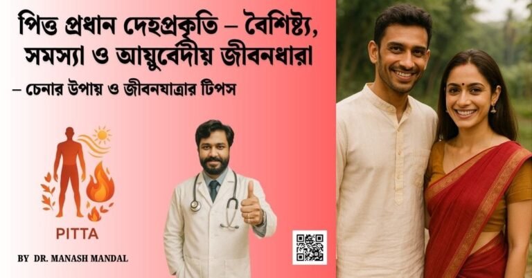 পিত্ত প্রধান দেহপ্রকৃতি – বৈশিষ্ট্য, সমস্যা ও আয়ুর্বেদীয় জীবনধারা