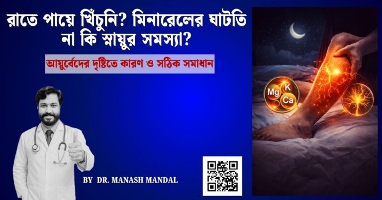 রাতে পায়ে খিঁচুনি? মিনারেলের ঘাটতি না কি স্নায়ুর সমস্যা?