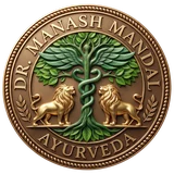 Dr. Manash Mandal Ayurveda logo